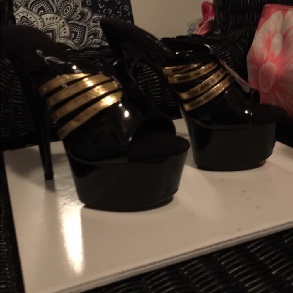 Black heels